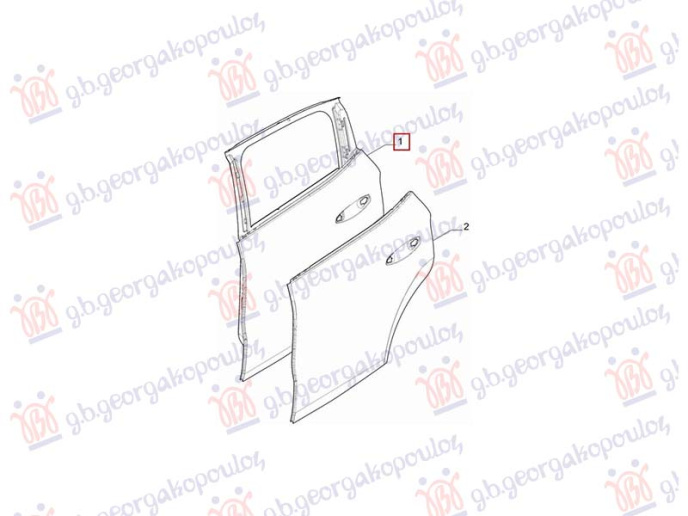 Derë e pasme (Origjinal)