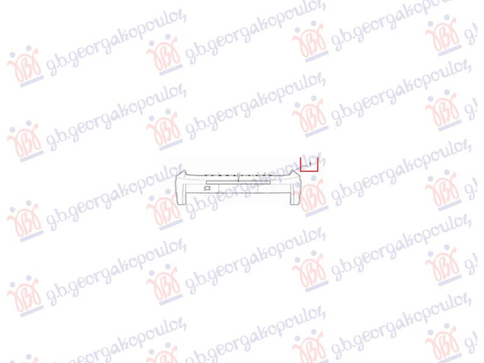 Parakolpi i përparmë (Origjinal)