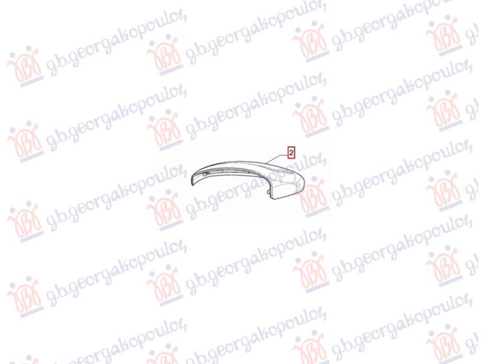 Mbulues/kapak për pasqyrë (Origjinal)