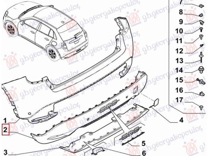 Parakolp i pasëm i poshtëm (Origjinal)