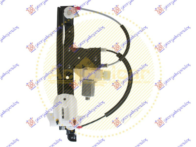 Ngritës/rregullator për dritaren e pasme elektrik komfort