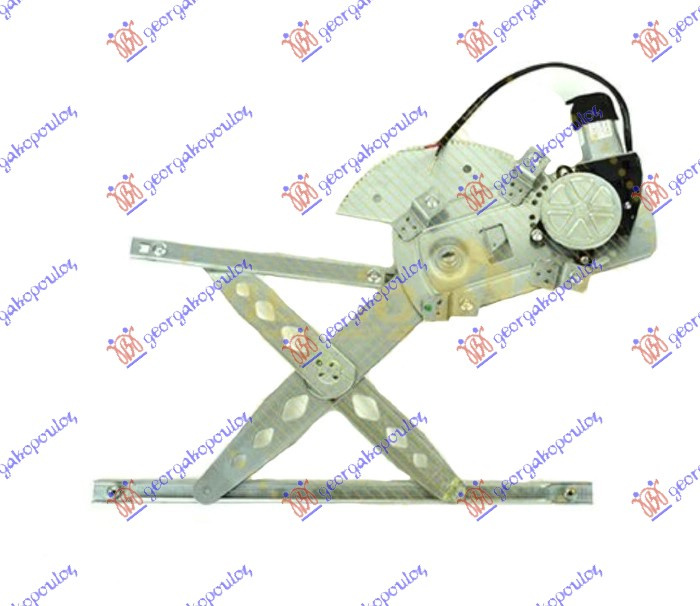 Ngritës/rregullator për dritaren e përparme elektrik (2 pinë)