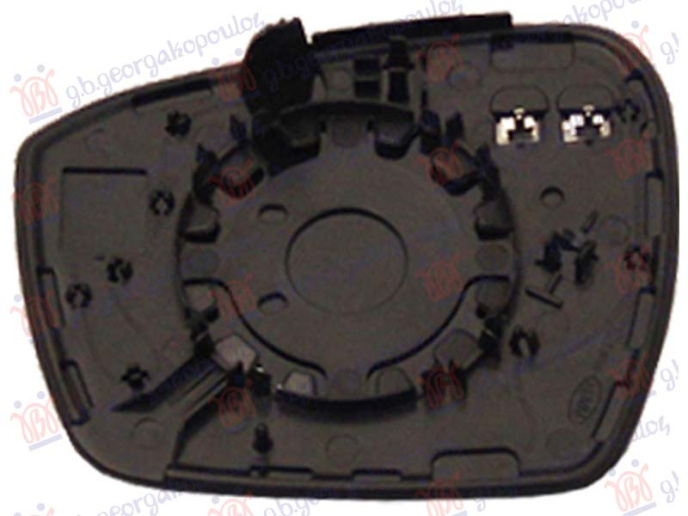 Xham për pasqyrë me ngrohje (xham asferik)