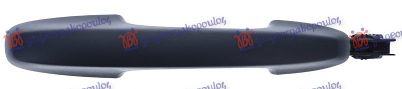 Dorezë e derës së përparme (+ Derë e pasme - majtas=djathtas) e jashtme