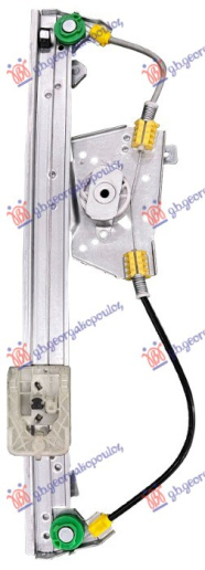 Ngritës/rregullator për dritaren e pasme elektrik (pa motor)