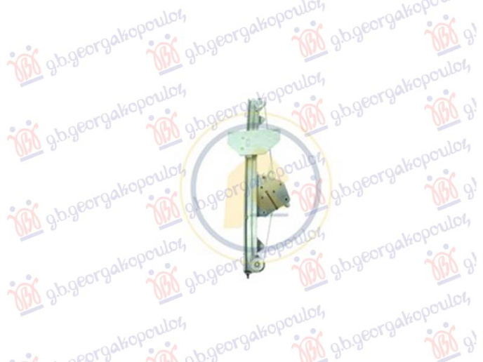 Ngritës/rregullator për dritaren e përparme elektrik (pa motor) (А cilësi)
