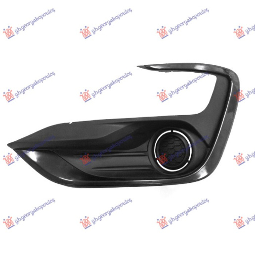 Grilë qendrore në parakolpin e përparme