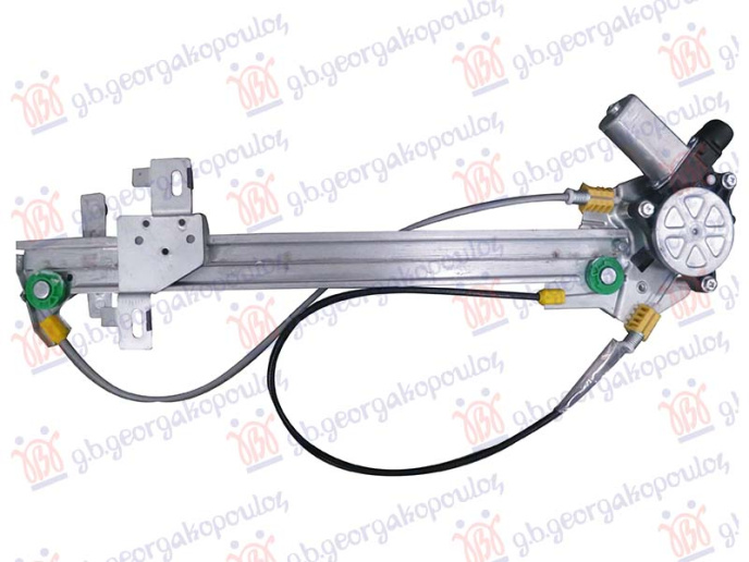 Ngritës/rregullator për dritaren e përparme elektrik