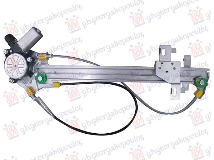 Ngritës/rregullator për dritaren e përparme elektrik