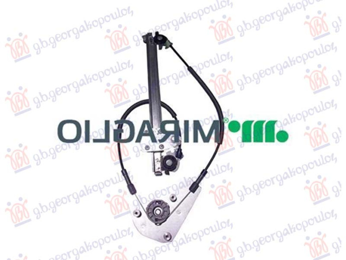Ngritës/rregullator për dritaren e pasme elektrik (pa motor) (komfort) (А cilësi)