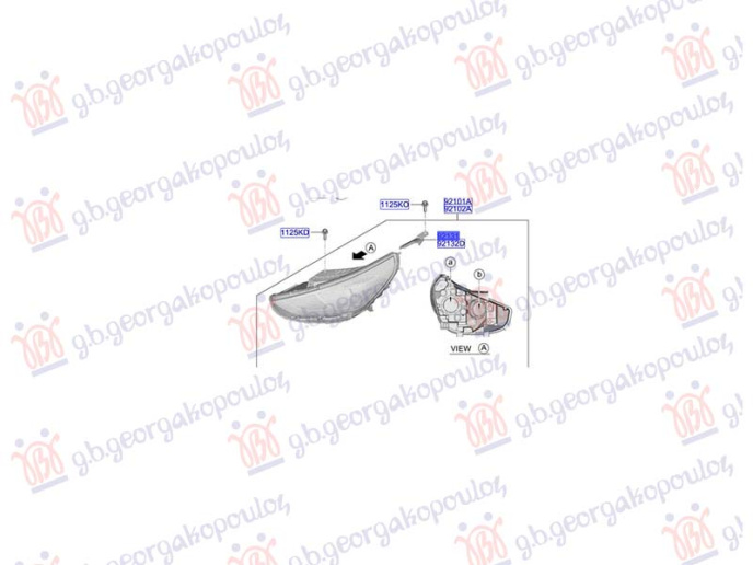 Kapës/mbajtës parakolpi i përparëm (Origjinal)