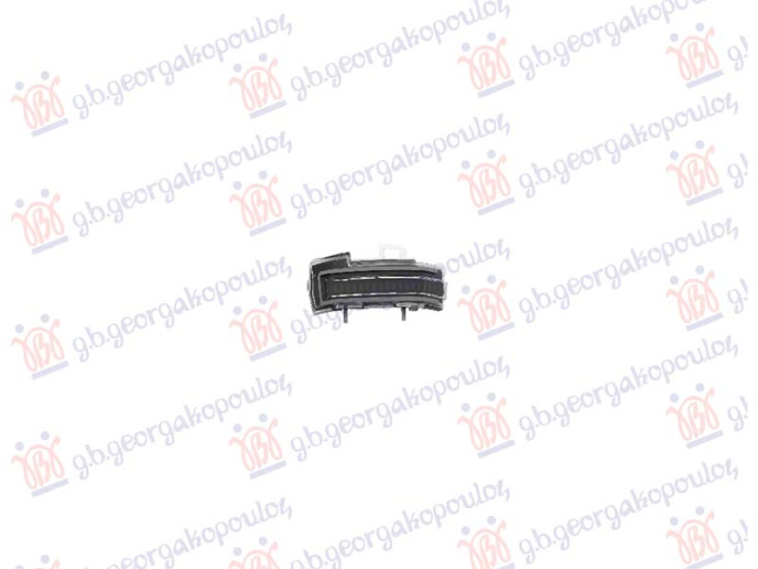 drita pulsuese në pasqyrë (E)