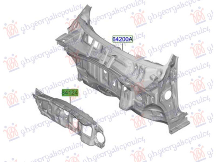 Paneli i përparmë/llamarinë e përparme (Origjinal)