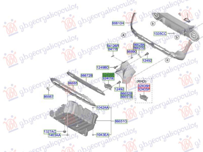 Drita për mjegull të pasme (Origjinal)