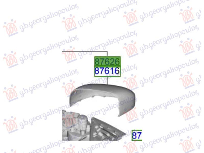 Mbulues/kapak për pasqyrë (Origjinal)