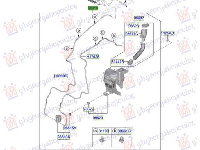 Rezervoar për antifriz (Origjinal)