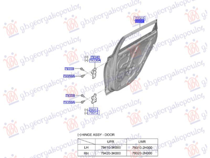 Derë e pasme (Origjinal)