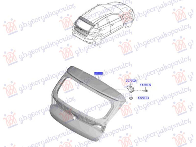 Derë bagazhi 5-tat (Origjinal)