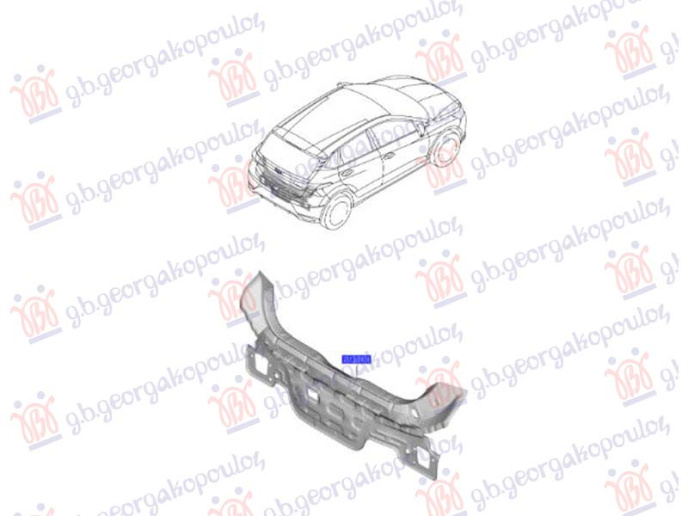 Paneli i pasëm/llamarinë e përparme (Origjinale)