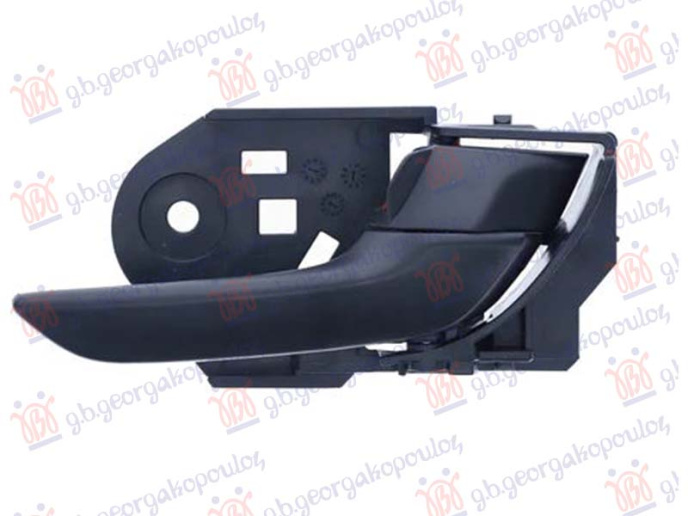 Dorezë e derës së përparme/pasme e brendshme e zezë