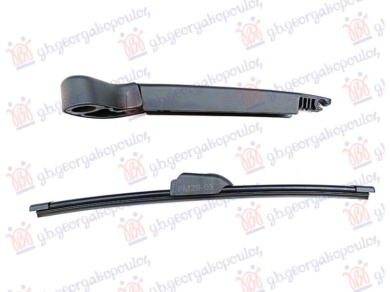 Larës dritaresh i pasëm me krah dhe teh 330mm