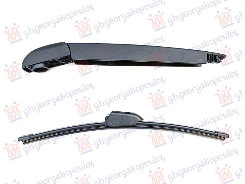 Larës dritaresh i pasëm me krah dhe teh 330mm