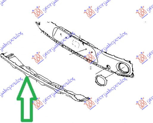 Shirit për parakopin e pasmë poshtë(Origjinal )