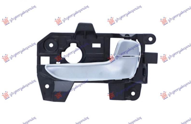 Dorezë e derës së përparme e brendshme argjendtë