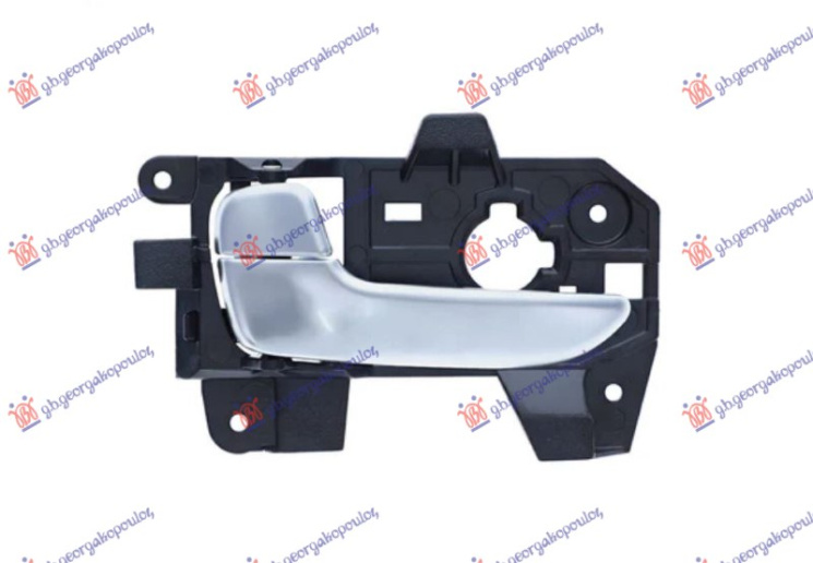 Dorezë e derës së përparme e brendshme argjendtë