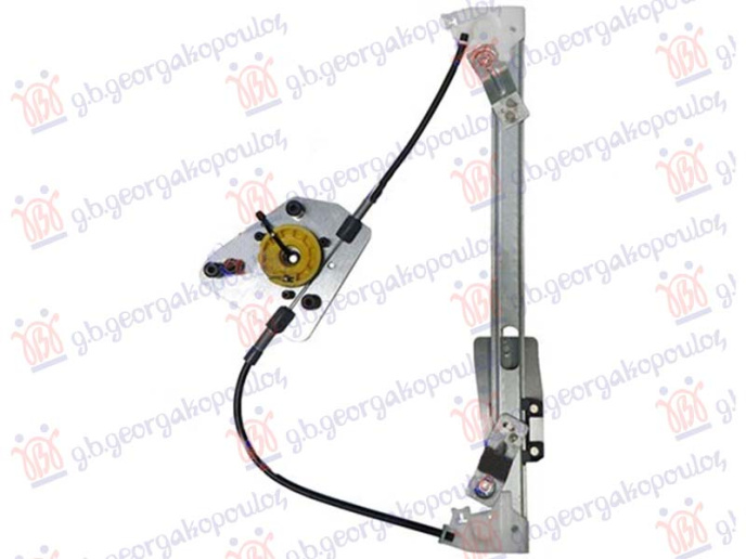 Ngritës/rregullator për dritaren e pasme elektrik (pa motor)