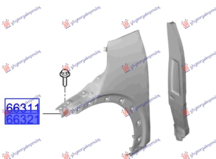 krahu e përparme (Origjinal)