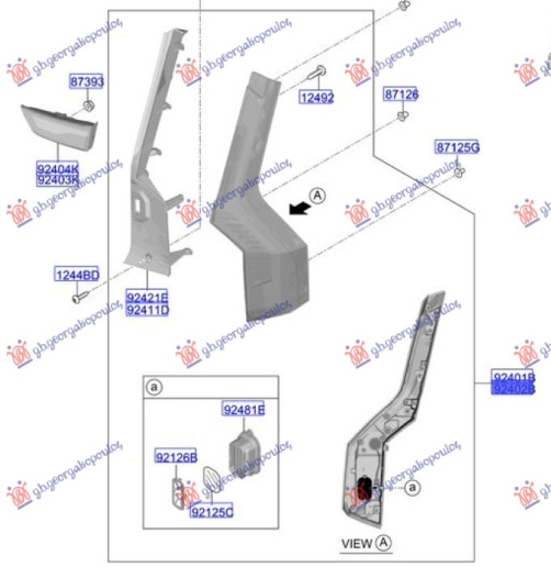 Drita stop e jashtme LED (Origjinal)