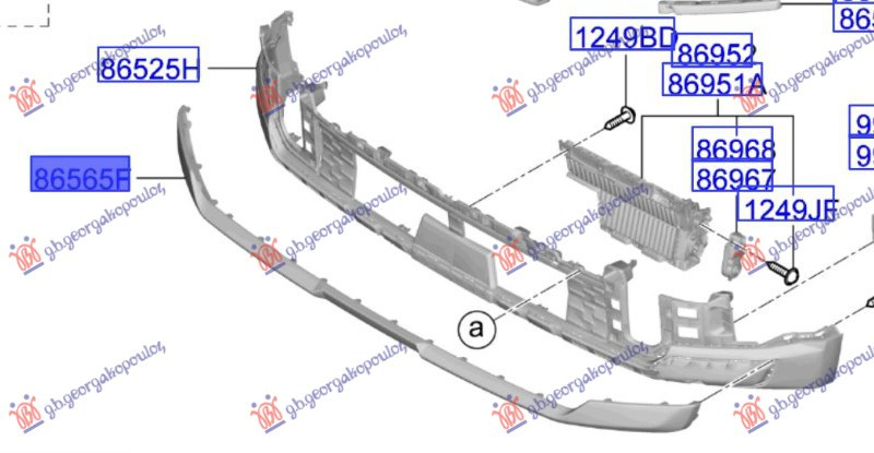 Spoiler për parakolpin e përparëm (Origjinal)
