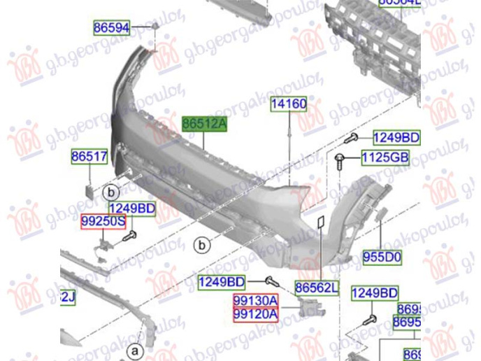 Parakolpi i përparëm i sipërm (N-LINE) (Origjinal)
