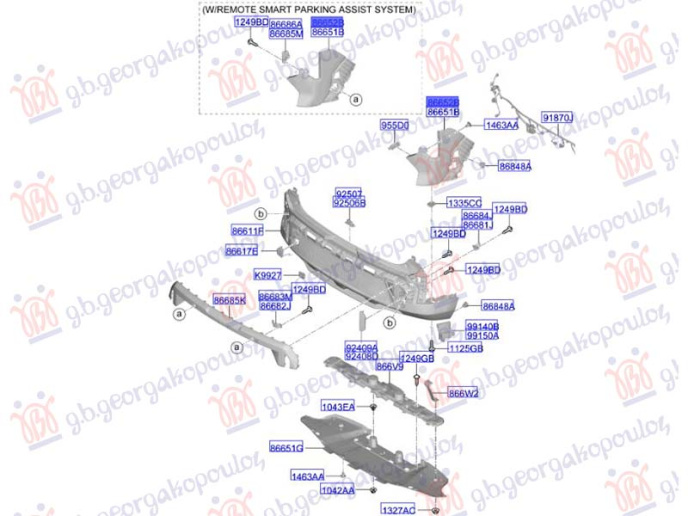 Parakolp këndor i pasëm (Оrigjinal)