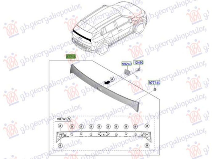 Shirit për derë bagazhi (origjinal)