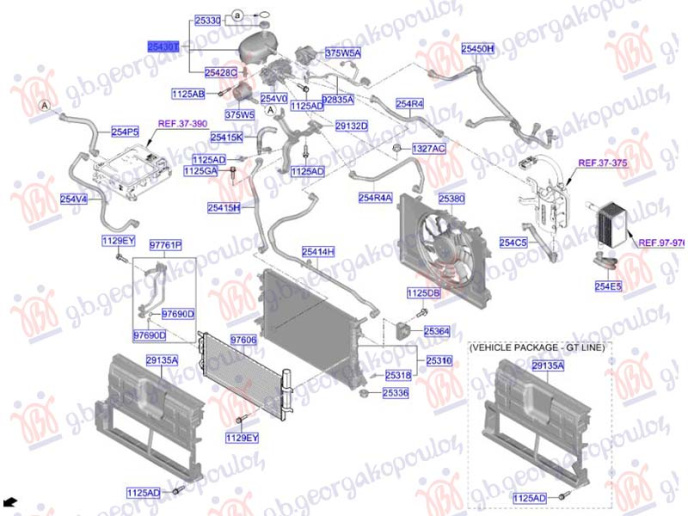 Rezervoar për antifriz (Origjinal)