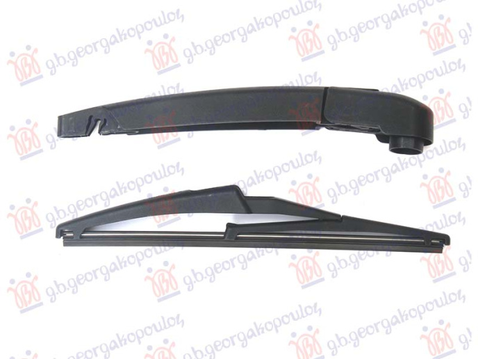 Larës dritaresh i pasëm me krah dhe teh 300mm