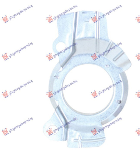 Mbrojtës prej frenave nga pluhuri në anën e përparme