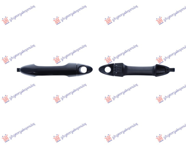 Dorezë e derës së përparme e jashtme (gati për ngjyrosje) (me hapje )