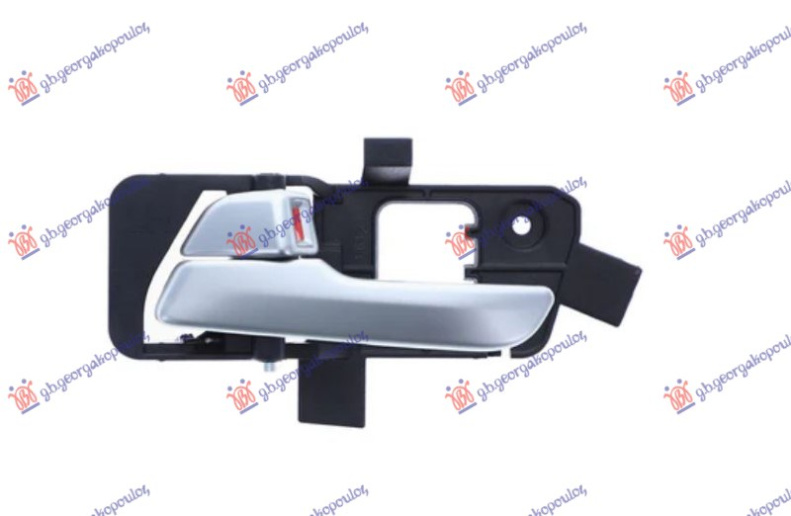 Dorezë e derës së përparme/pasme e brendshme argjendtë