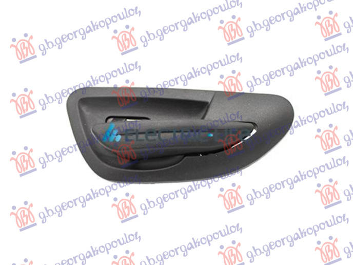 Dorezë e derës së përparme e brendshme e zezë