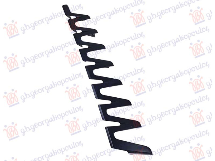 Shirit në grilën e parakolpit të përparmë (gati për ngjyrosje)