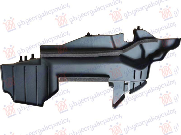 Thithës ajri radiator për motor ( plastik mbajtës)