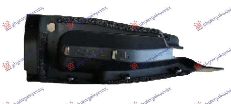 Maskë nën larëset e përparme të dritareve dhe anësorë  e plastikës