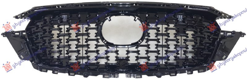 Maskë pvc/grilë me ngjyrë të zezë