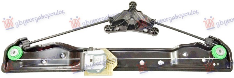 Ngritës/rregullator për dritaren e pasme elektrik (pa motor)