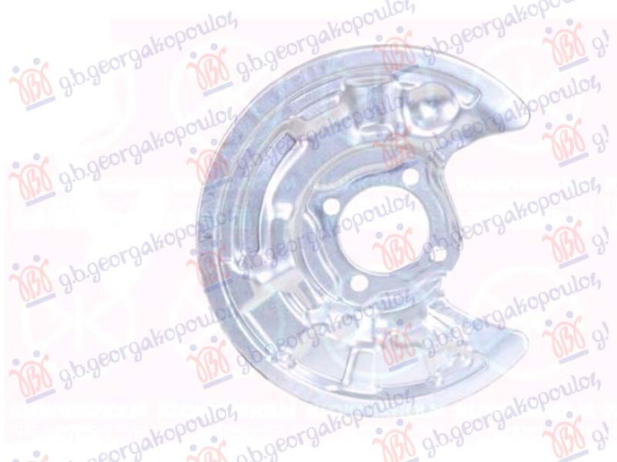 Mbrojtja e frenave nga pluhuri në anën e pasme