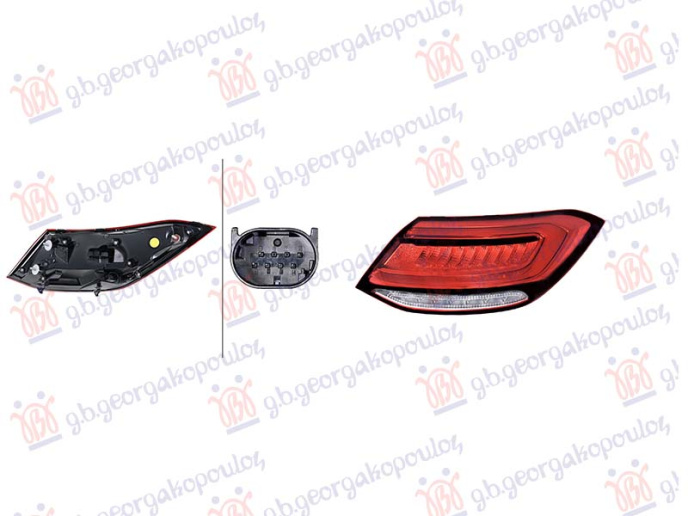 Dritë stop e jashtme LED HELLA