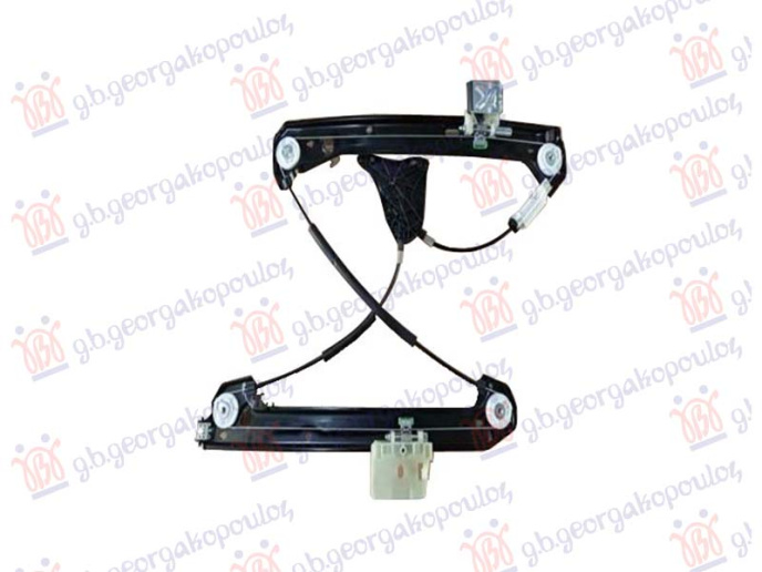 Ngritës/rregullator për dritaren e përparme elektrik (pa motor)